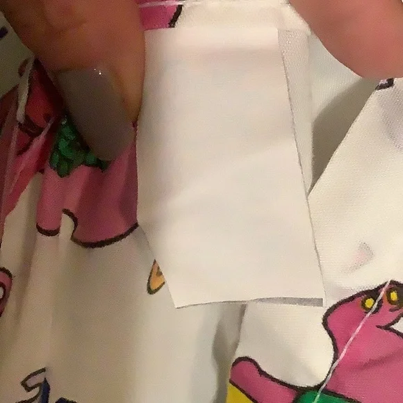 Vintage Barney ABC flat crib sheet - Picture 5 of 5